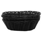 Aro Oval Wicker Basket 24.5х18cm 3pcs