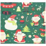 Provans Santa on Green Napkin 40*40cm