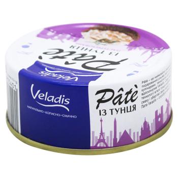 Пате Veladis Pate з тунця пастеризоване 100г - купити, ціни на Торба - фото 1