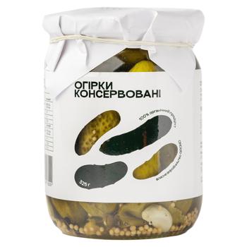 cucumber Grono canned 550g - buy, prices for Grono - photo 1