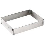 Dr. Oetker Stainless Steel Cake Frame Mold 24x46x5cm