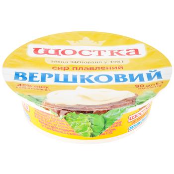 Сир плавлений Шостка Вершковий 45% 90г - купити, ціни на - фото 2