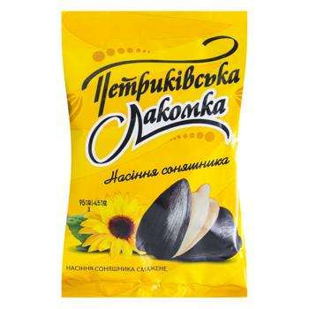 Насіння соняшника Петриківська Лакомка смажене 95г - купити, ціни на За Раз - фото 1