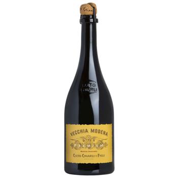 Cleto Chiarli Premium Lambrusco di Sorbara Sparkling Red Dry Wine 11% 0.75l - buy, prices for MegaMarket - photo 1