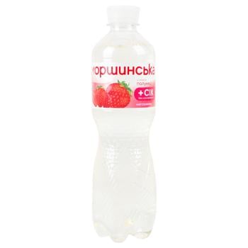 Morshynska Strawberry Flavored Non-Carbonated Drink 0.5l - buy, prices for MegaMarket - photo 1