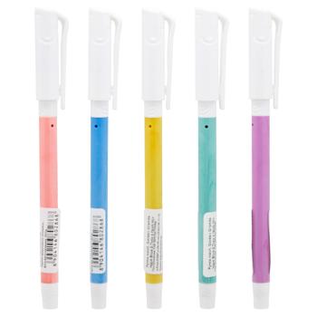 Ручка Goldex Granite масляная синяя 0,7мм в ассортименте - купить, цены на ЕКО Маркет - фото 1