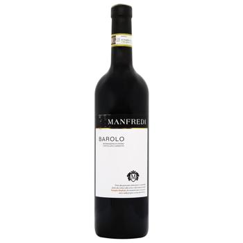 Вино Manfredi Barolo червоне сухе 13,5% 0,75л - купити, ціни на За Раз - фото 1