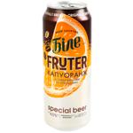 Пиво Черниговское Белое Fruter Капуоранж вкус кофе и апельсина 4% 0,5л