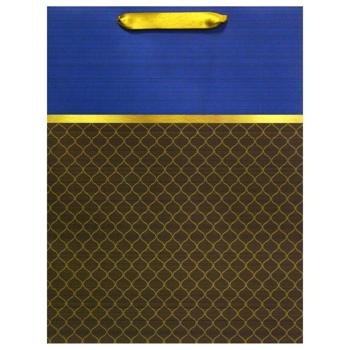 Пакет подарочный Timeopt Premium XXL 42x32x14см - купить, цены на ULTRAMARKET - фото 5