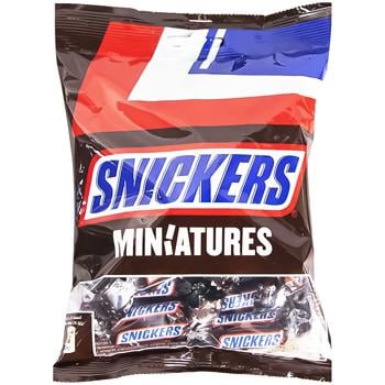 Цукерки Snickers Mini 150г