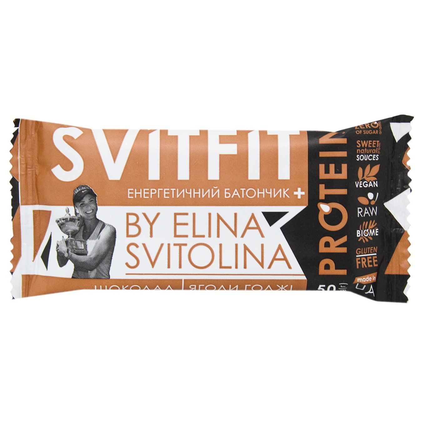 

Батончик SvitFit энергетический Шоколад 50г