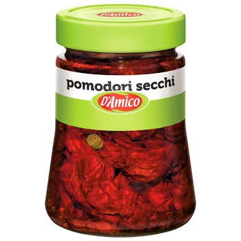 D'Amico Dried Tomatoes in Sunflower Oil 280g - buy, prices for MegaMarket - photo 1