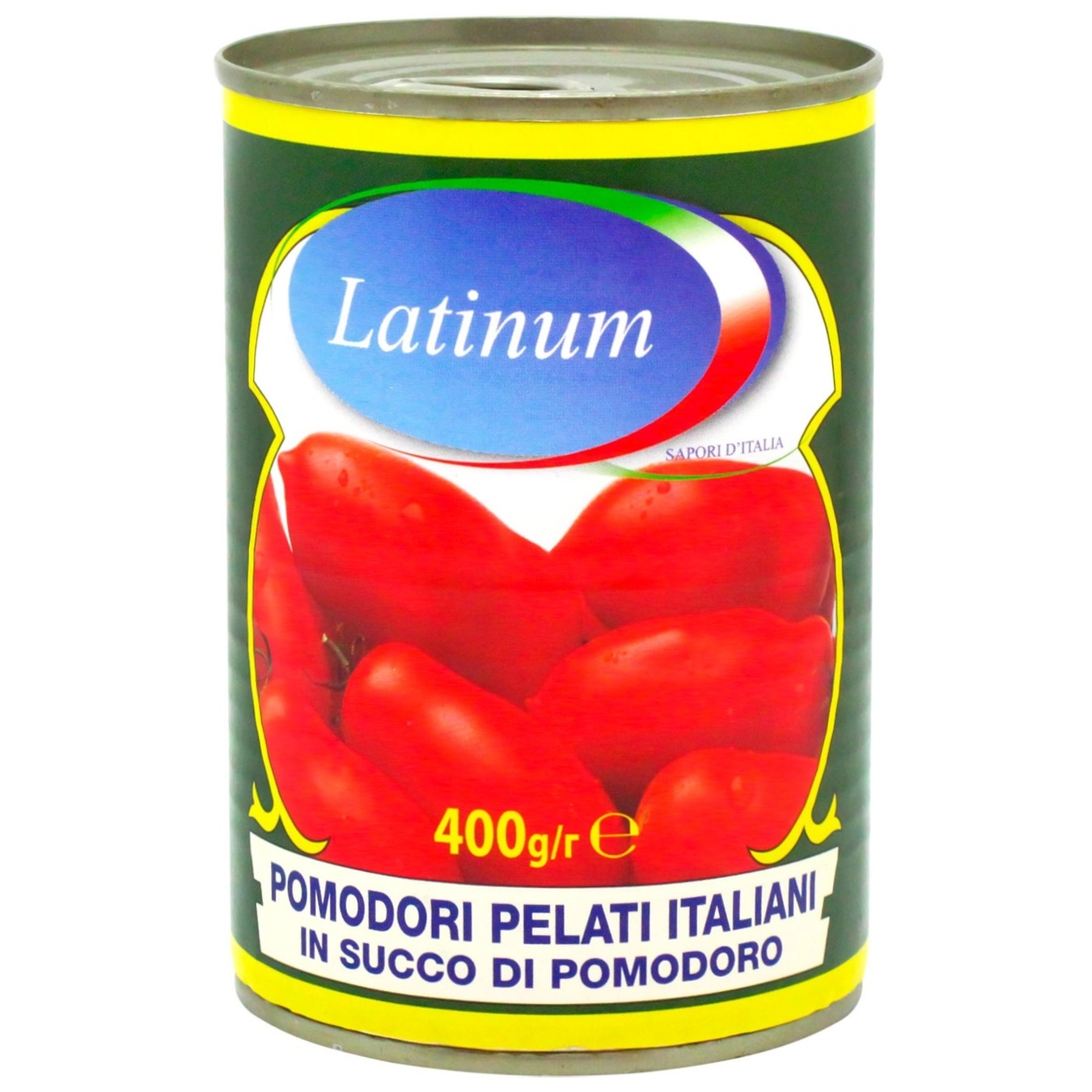 

Томаты Latinum целые очищенные 400г