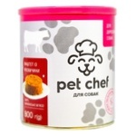 Паштет Pet Chef з яловичиною для собак 800г