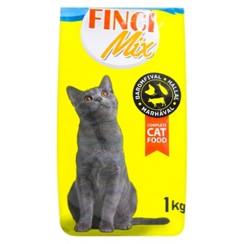 Корм Finci Mix сухий для котів 1кг - купити, ціни на ULTRAMARKET - фото 2