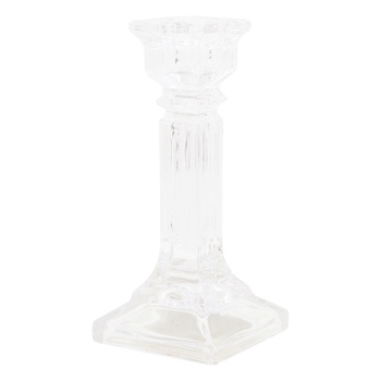 LeGlass Glass Candlestick 15cm - buy, prices for ULTRAMARKET - photo 1