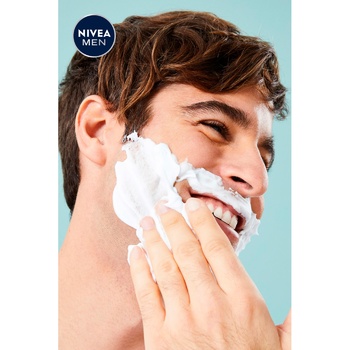 Піна для гоління Nivea Men для чутливої шкіри 200мл - купити, ціни на ULTRAMARKET - фото 2