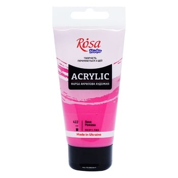 Rosa Studio Pink Acrylic Paint 75ml - buy, prices for Auchan - photo 4