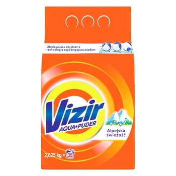 Vizir Alpine Freshness Washing Powder 2.625kg