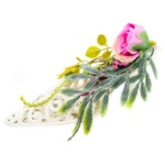 Stolyar White Shoe with Decor Decoration 15cm