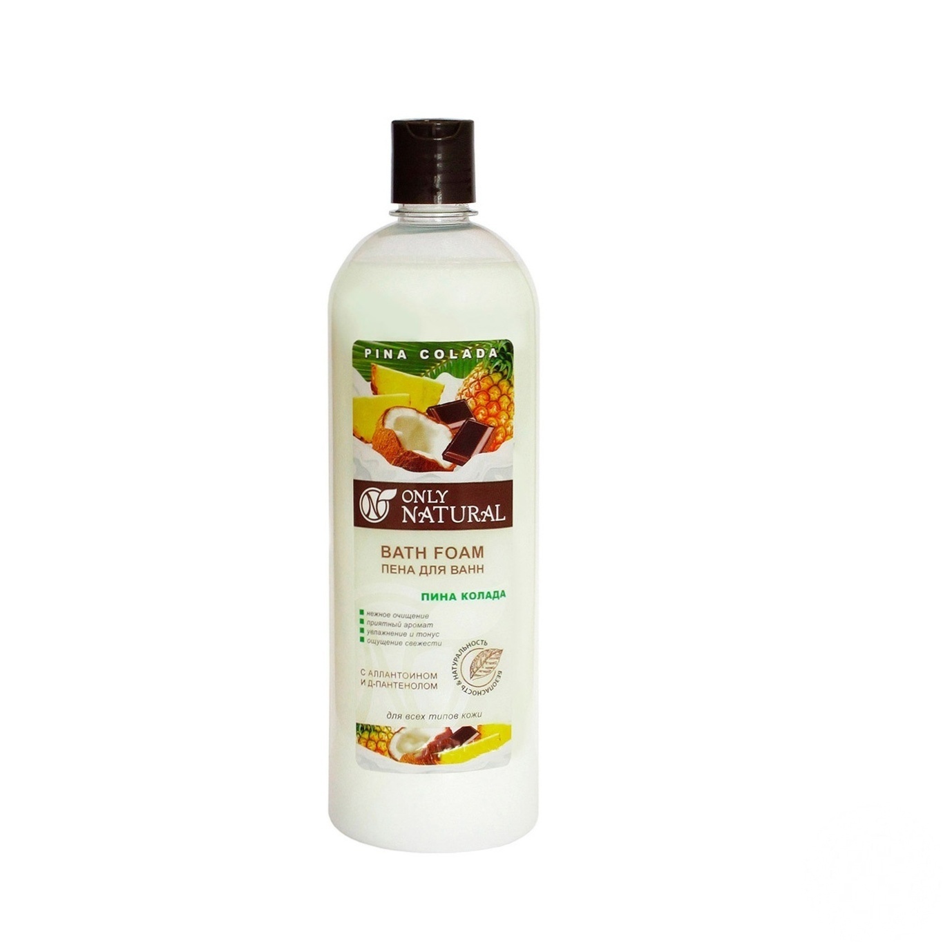 

Пена для ванн Only Natural Пина Колада для всех типов кожи 1л