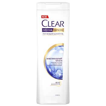 Clear Volume Max Anti-Dandruff Shampoo 200ml - buy, prices for MegaMarket - photo 4