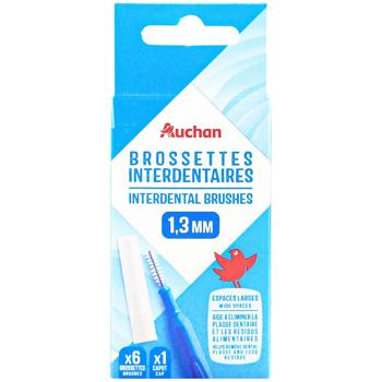 Щетки межзубные Auchan 1,3мм 5шт - купить, цены на Auchan - фото 2