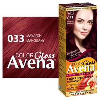 Краска для волос Avena Gloss Махагон 033 - купить, цены на МегаМаркет - фото 2