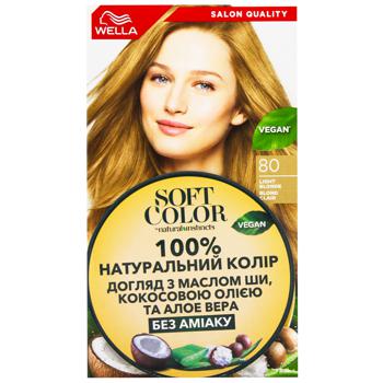 Wella Soft Color Light Blond Hair Dye 80 - buy, prices for Za Raz - photo 3