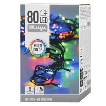 Koopman Multicilored Outdoor Electric Garland 9m - buy, prices for NOVUS - photo 1