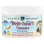 Nordic Naturals Nordic Omega-3 Gummies Mandarin Flavored Fish Oil 60 chewables