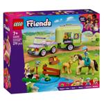 Lego Friends Horse and Baby Foal Trailer Building Set