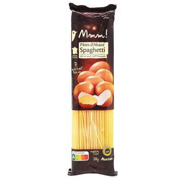 Макаронные изделия Auchan Ммм! Спагетти яичные 250г