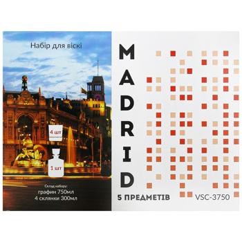 Versailles Madrid Whisky Set 5pcs - buy, prices for Auchan - photo 2