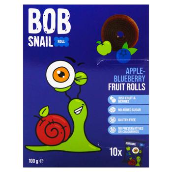 Конфеты Bob Snail Натуральные яблочно-черничные 100г - купить, цены на - фото 3