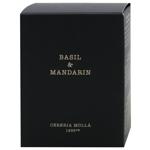 Свеча Cereria Molla Mini Basil & Mandarin ароматическая 70г