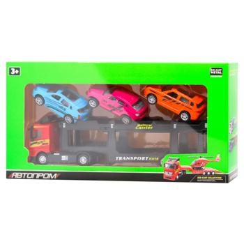 Krayina Igrashok Metal Trailer Toy with Cars AP7510 - buy, prices for - photo 1