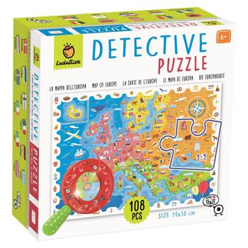 Детективний пазл Карта Європи - купити, ціни на Grono - фото 1