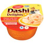 Inaba Dashi Delights ласощі для котів 70 г - курка, тунець та лосось