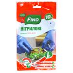 Fino Nitrile Household Gloves L 10pcs