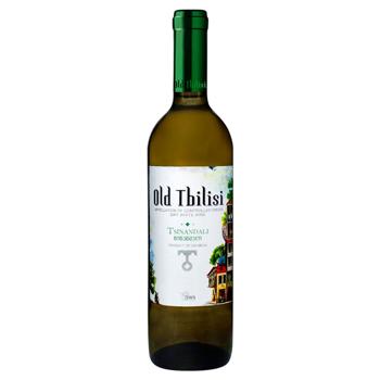 Old Tbilisi Tsinandali White Dry Wine 0.75l - buy, prices for MegaMarket - photo 1