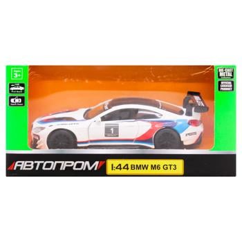 Avtoprom BMW M6 GT3 Metal Car Toy 4368 - buy, prices for MegaMarket - photo 2