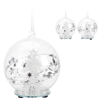 Christmas Tree Decoration with Lighting 8*8*9cm