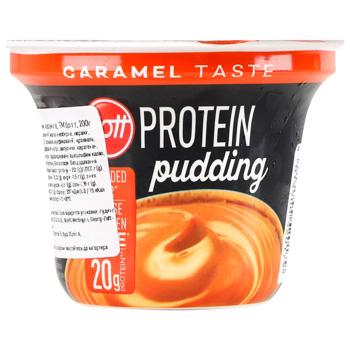 Zott Caramel Flavor Protein Pudding 200g - buy, prices for MegaMarket - photo 1