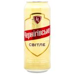 Пиво Чернігівське світле 4,8% 0,5л