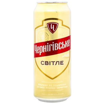 Chernihivske Light Beer 4.8% 0.5l