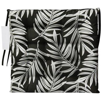 Подушка на стул Garden Star серый 40x40см - купить, цены на Auchan - фото 1