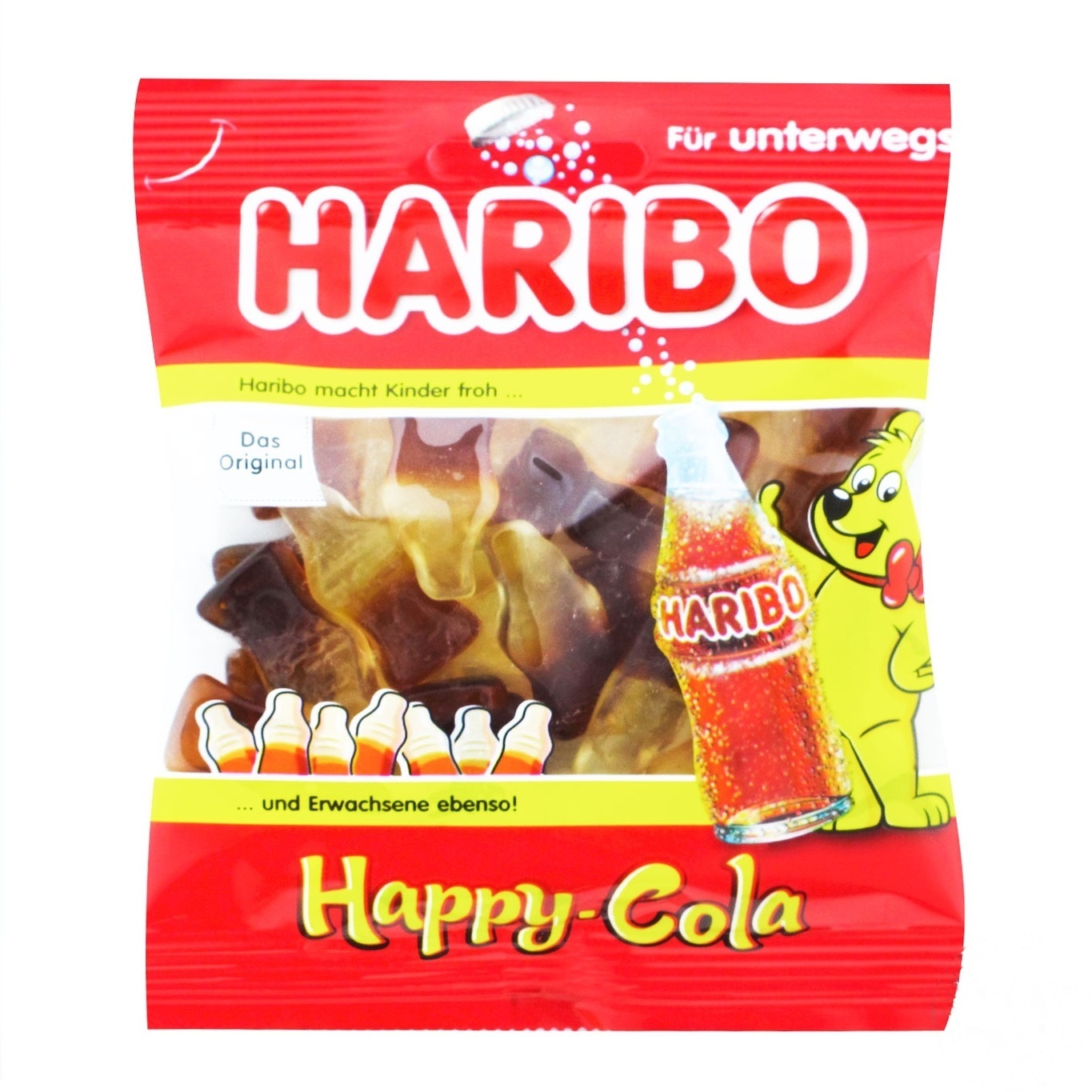 

Конфеты Haribo Happy Cola жевательные 100г