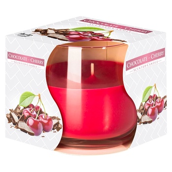 Bispol Chocolate and Cherry Candle - buy, prices for ULTRAMARKET - photo 1