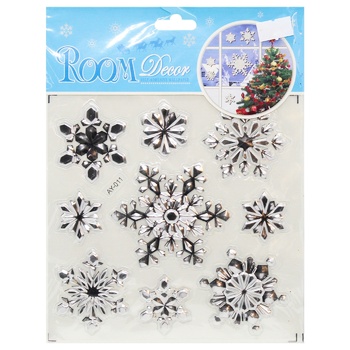 Christmas Window Stickers in Assortment - buy, prices for - photo 3